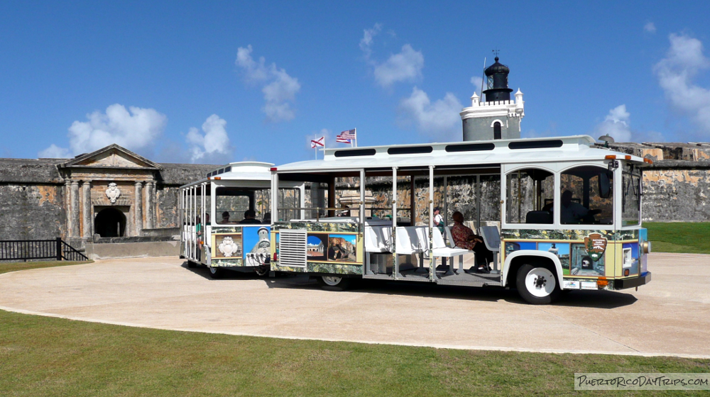Hop Aboard the Free Trolley in Old San Juan Puerto Rico Day Trips