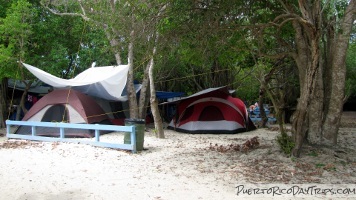 Culebra Camping at Flamenco Beach