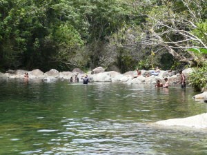 Damas Pool in Mameyes River