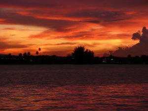 San Juan Bay at Sunset
