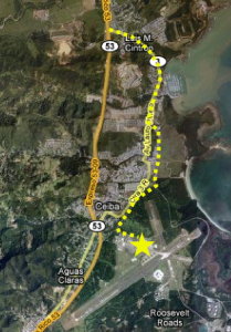 Map to Ceiba International Airport
