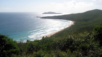 Playa Resaca from Helicopter Pad