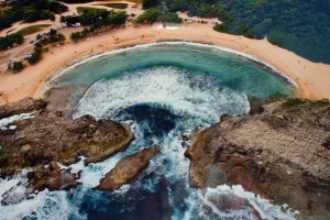 Playa Mar Chiquita in Manati, PR