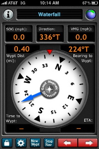 iPhone GPS app