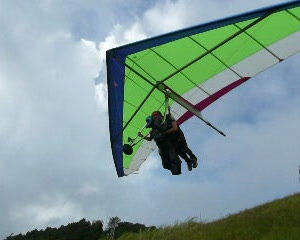 Hang gliding in Puerto Rico