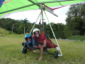 Hang gliding in Puerto Rico