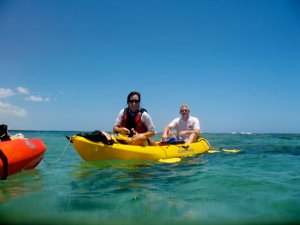 Kayaking at Seven Seas Beach