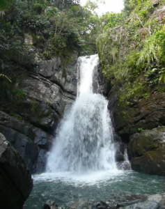 La Mina falls