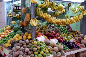 Fruit and Vegetables at the Rio Piedras Market