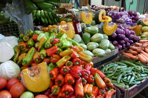 Vegetables at the Rio Piedras Market