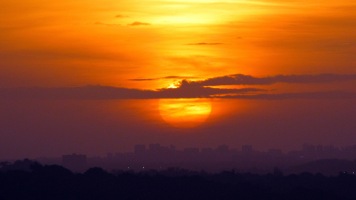 Puerto Rico Sunset over San Juan