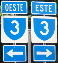 Route 3 East / West