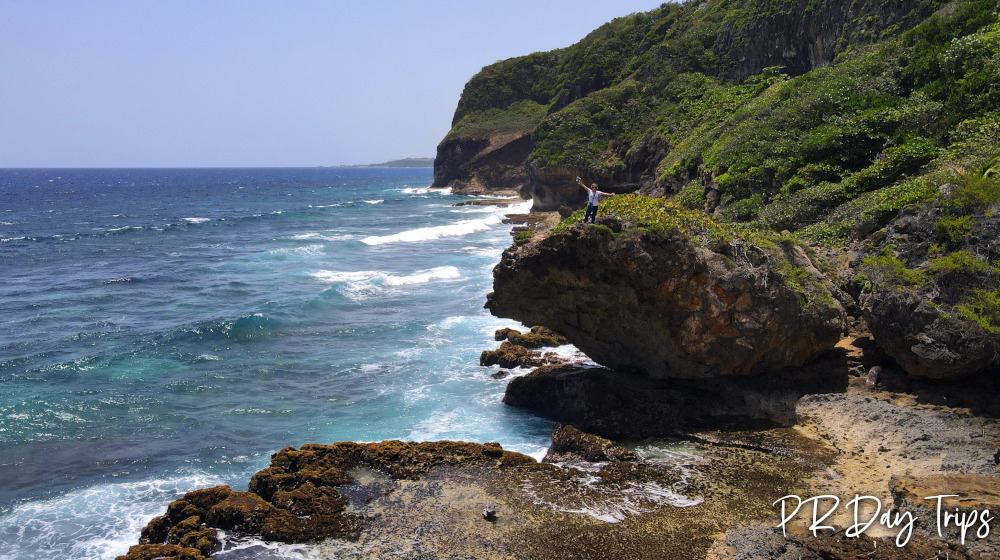 Do a Little Rock Scramble in Quebradillas to Get Some Great Photos