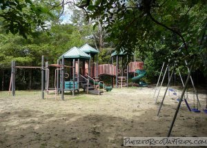 Playgound at the Rio Camuy Cave Park