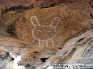 Petroglyph at La Cueva del Indio