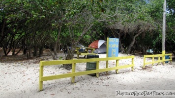 Culebra Camping at Flamenco Beach