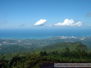 View from the peak of El Yunque