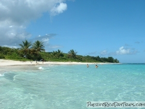 Flameco Beach on Culebra Island