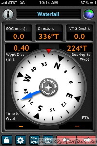 iPhone GPS app