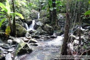 Second River Crossing on La Coca Trail