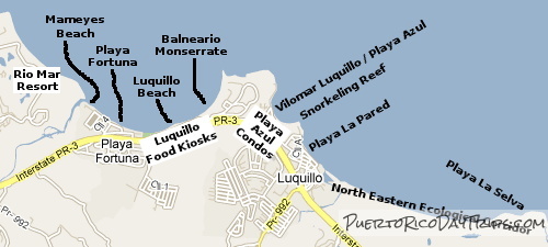 Beaches in Luquillo