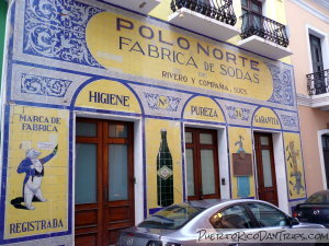 Pharmacy with Mosaic Tiles in Old San Juan