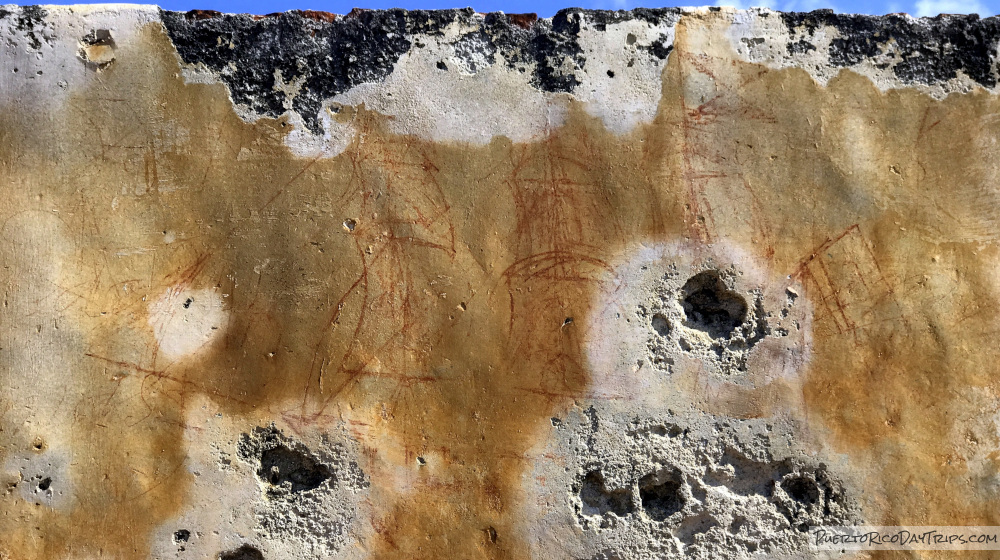 Graffiti in Old San Juan forts