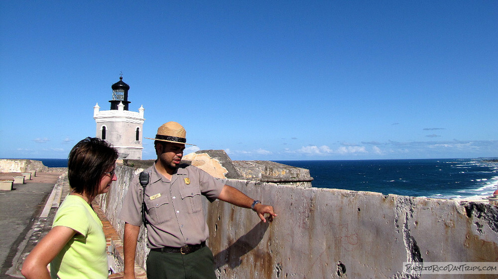 Graffiti in Old San Juan forts