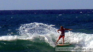 Surfing at Domes Beach