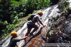 Waterfall Climbing with Rocaliza