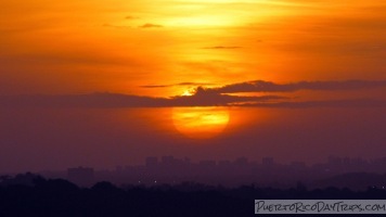 Puerto Rico Sunset over San Juan