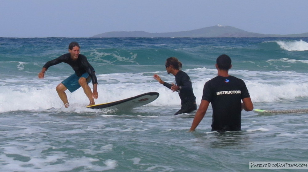 Surfing Puerto Rico