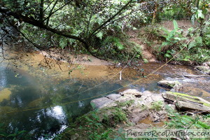 River Crossing on Rio Sabana trail