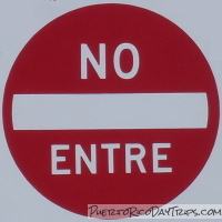 No Entry