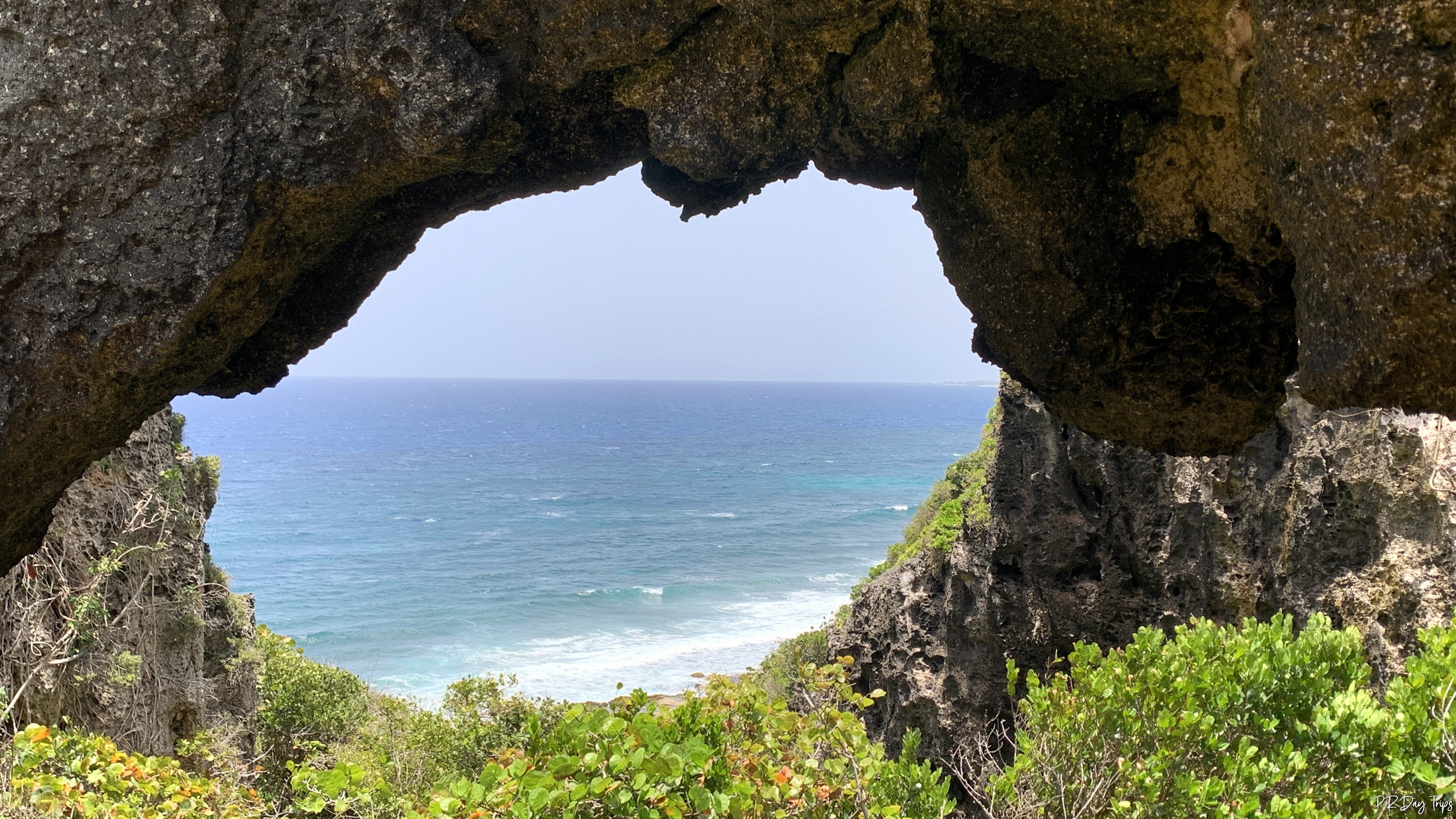 Do a Little Rock Scramble in Quebradillas to Get Some Great Photos