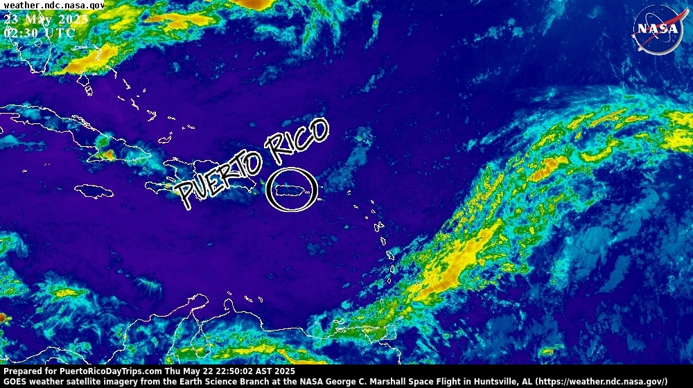 Live Weather Map Of Puerto Rico United States Map