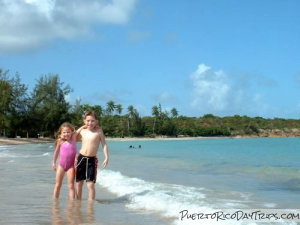 Kids at the beach