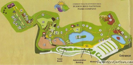 Mayaguez Zoo Map